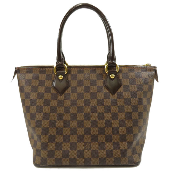 Louis Vuitton Saleya PM Damier Ebene Handbag Canvas - Picture 2 of 9